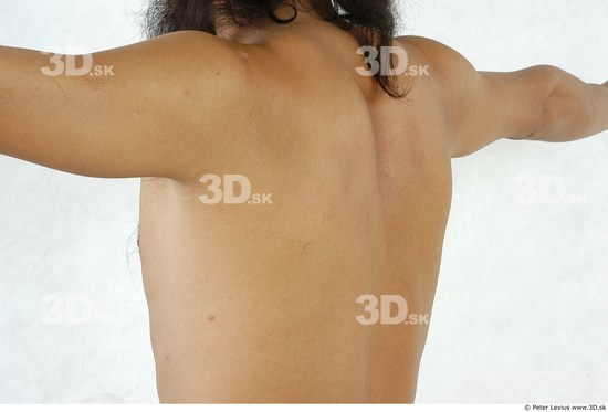 Whole Body Back Man Asian Nude Average Studio photo references