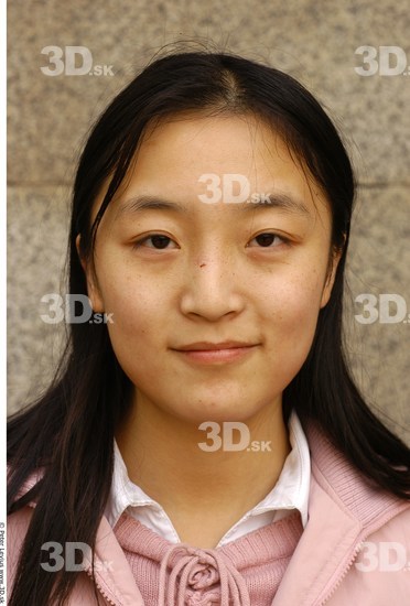 Head Woman Asian Slim