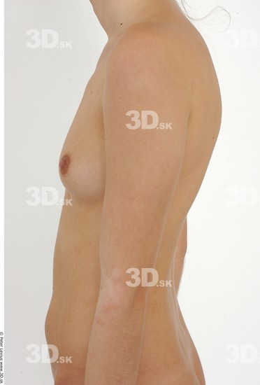 Arm Whole Body Woman Nude Slim Studio photo references