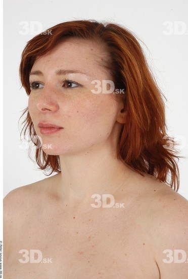 Whole Body Head Woman Average Chubby Studio photo references