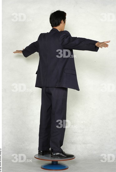Whole Body Man Artistic poses T poses Asian Nude Formal T shirt Slim Studio photo references