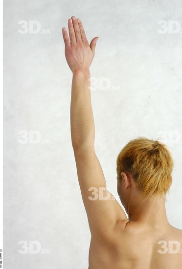 Whole Body Phonemes Man Asian Nude Slim Male Studio Poses
