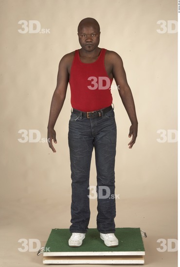 Whole Body Man Casual Average Studio photo references