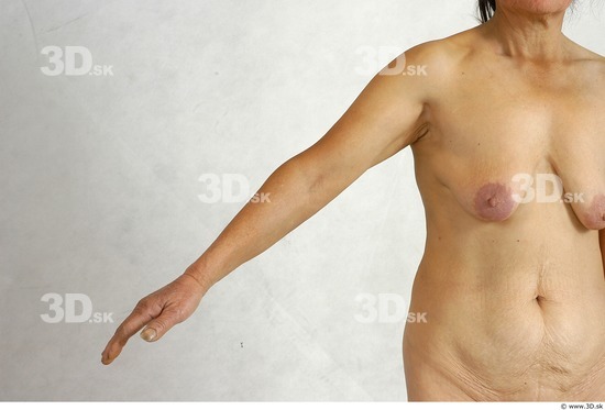 Arm Whole Body Phonemes Woman Animation references Asian Nude Slim Studio photo references