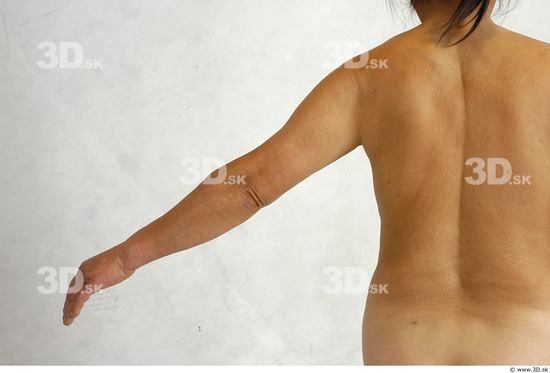 Arm Whole Body Phonemes Woman Animation references Asian Nude Slim Studio photo references