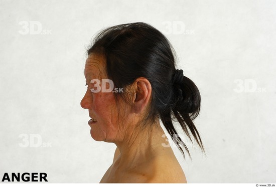 Face Whole Body Phonemes Emotions Woman Asian Nude Slim Studio photo references