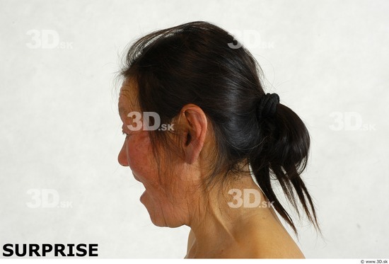 Face Whole Body Phonemes Emotions Woman Asian Nude Slim Studio photo references