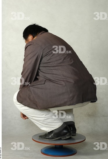 Whole Body Phonemes Man Asian Nude Casual Overweight Studio photo references