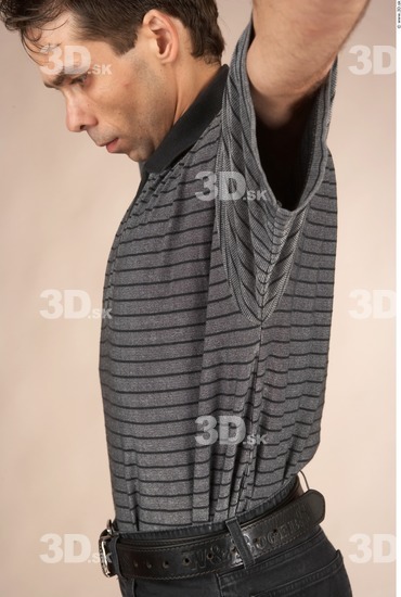 Upper Body Whole Body Man Casual Slim Studio photo references