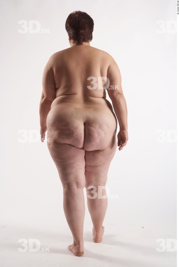 Whole Body Woman Animation references White Nude Overweight