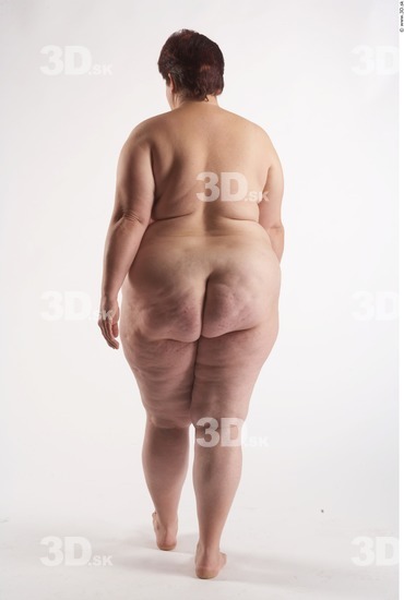 Whole Body Woman Animation references White Nude Overweight