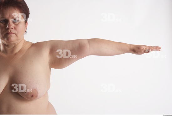 Arm Woman Animation references White Nude Overweight