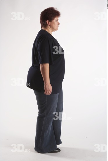 Whole Body Woman Animation references White Casual Overweight