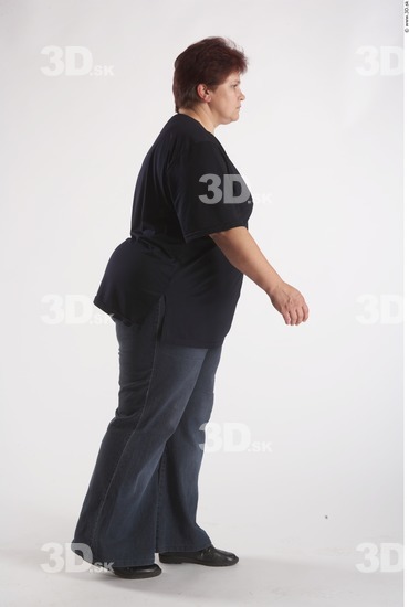 Whole Body Woman Animation references White Casual Overweight