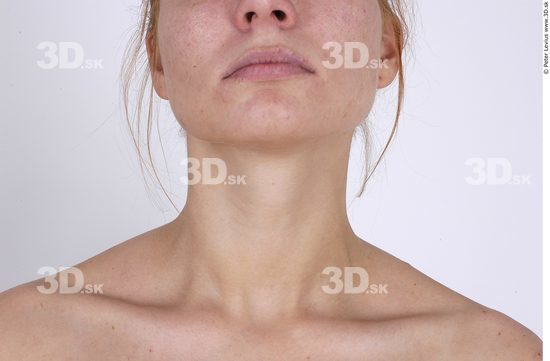 Neck Whole Body Woman Nude Average Studio photo references