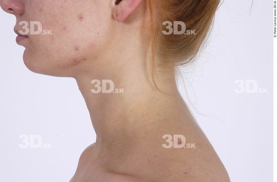 Neck Whole Body Woman Nude Average Studio photo references