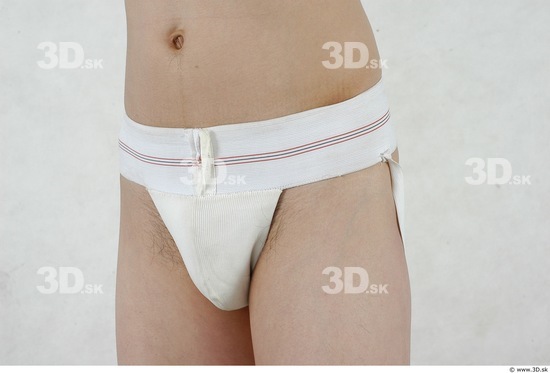 Hips Man Asian Underwear Slim Studio photo references