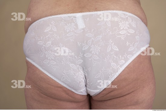 Whole Body Bottom Woman Underwear Chubby Panties Studio photo references