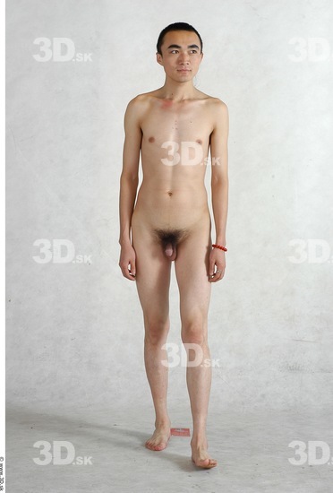 Whole Body Phonemes Man Animation references Asian Nude Slim Studio photo references