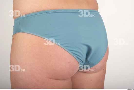 Whole Body Bottom Woman Nude Underwear Slim Panties Studio photo references