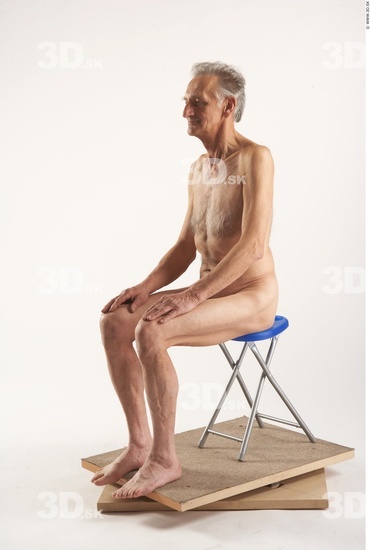 Whole Body Man Artistic poses White Nude Slim