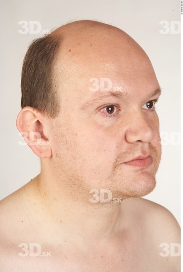 Head Man White Nude Average
