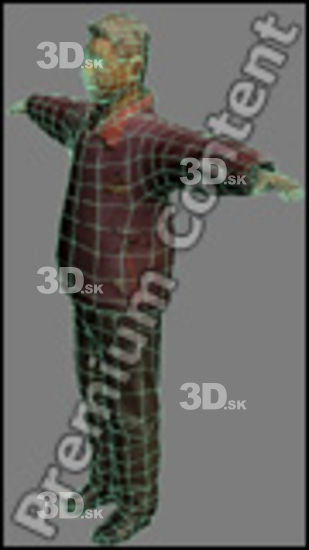3D model Asian Man