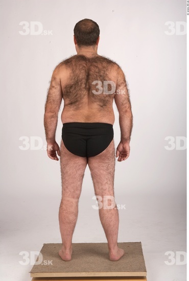 Whole Body Man Underwear Shoes Chubby Studio photo references