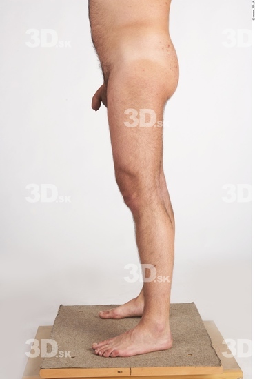 Leg Man White Nude Average
