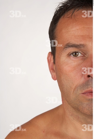 Face Whole Body Man White Average Studio photo references