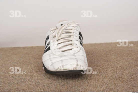Foot Whole Body Man White Casual Shoes Average Studio photo references
