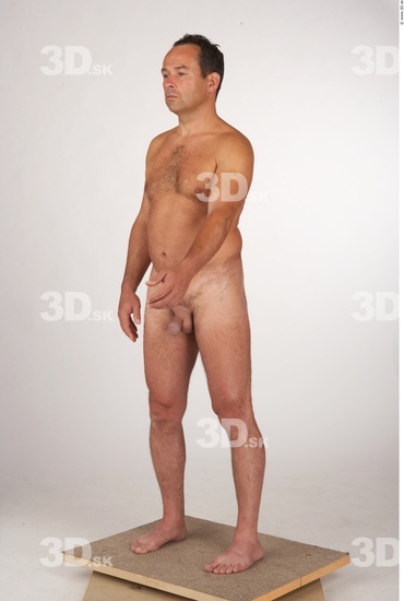 Whole Body Man White Nude Average Studio photo references