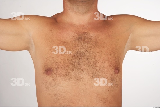 Chest Whole Body Man White Nude Average Studio photo references