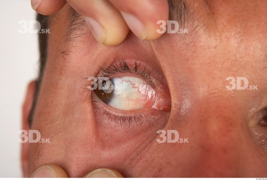 Eye Whole Body Man White Average Studio photo references