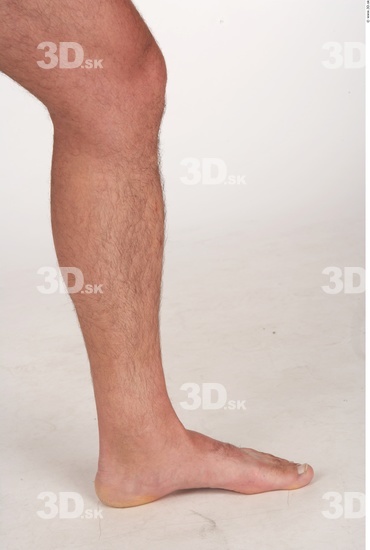 Calf Whole Body Man White Nude Average Studio photo references