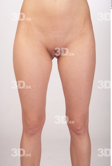 Thigh Whole Body Woman Nude Slim Studio photo references