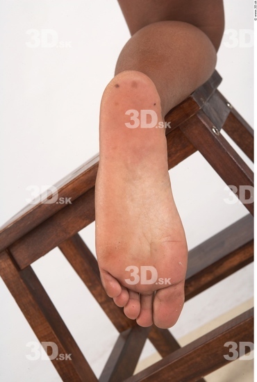 Foot Whole Body Woman Nude Chubby Studio photo references