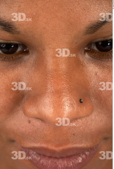 Nose Whole Body Woman Piercing Chubby Studio photo references