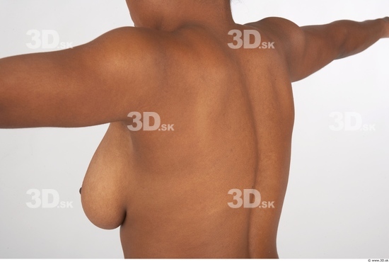 Whole Body Back Woman Nude Chubby Studio photo references