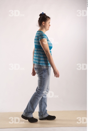 Whole Body Woman Animation references White Casual Overweight
