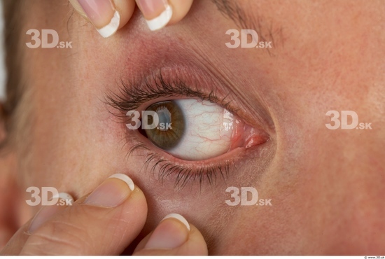 Eye Whole Body Woman Slim Studio photo references