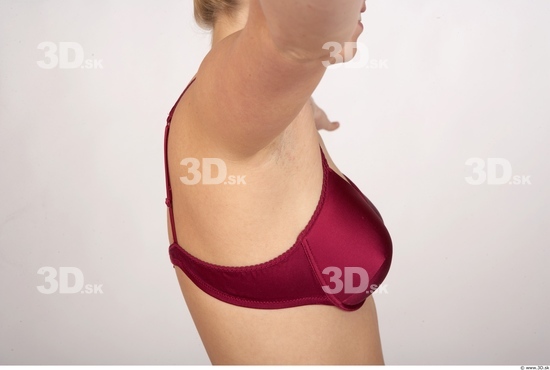 Chest Whole Body Woman Underwear Bra Average Studio photo references
