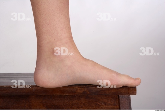 Foot Whole Body Woman Animation references Nude Average Studio photo references