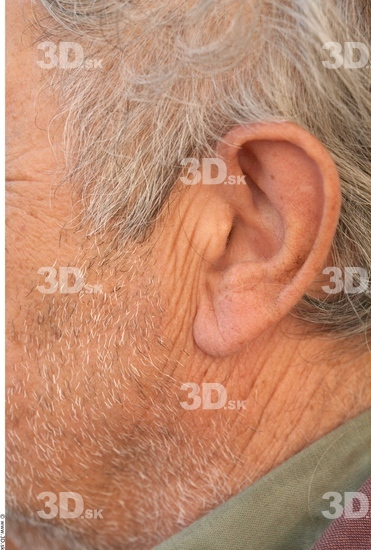 Ear Man Average Street photo references