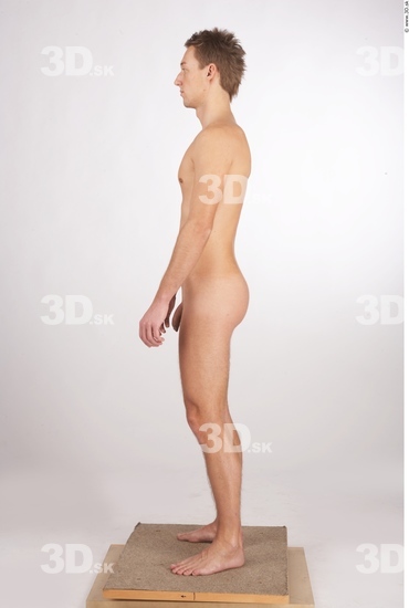 Whole Body Man Animation references Nude Athletic Studio photo references