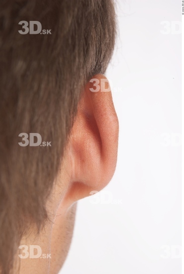 Ear Whole Body Man Animation references Nude Athletic Studio photo references