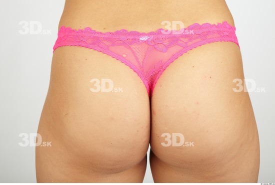 Whole Body Bottom Woman Nude Underwear Athletic Panties Studio photo references