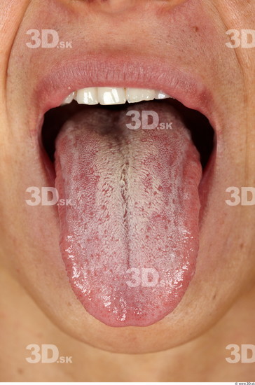 Tongue Man Muscular Studio photo references