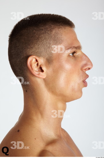 Face Phonemes Man White Muscular