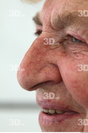 and more Nose Woman White Overweight Wrinkles